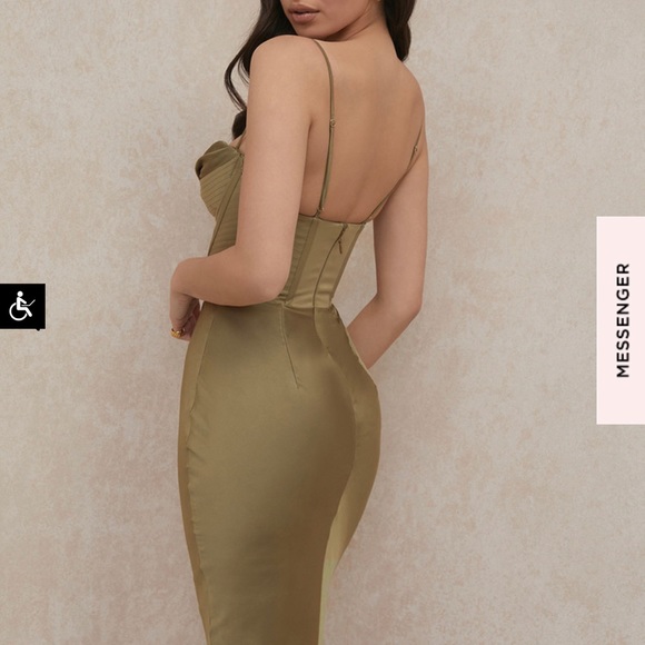 MYRNA OLIVE CORSET HOUSE OF CB DRESS - Picture 3 of 9